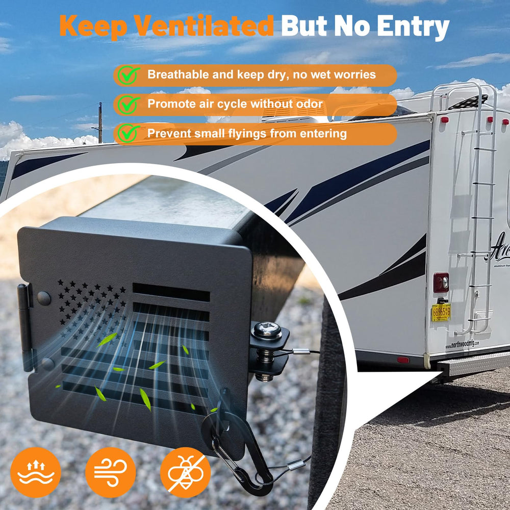 Roylvan ventilation holes detail highlighting airflow and reduced moisture buildup