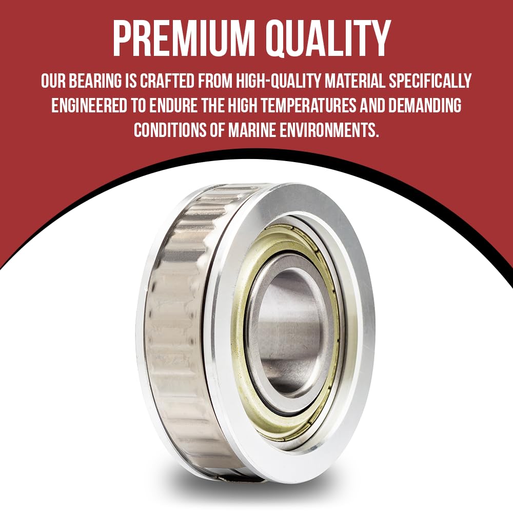RPS gimbal bearing installed in sterndrive to show correct placement and alignment