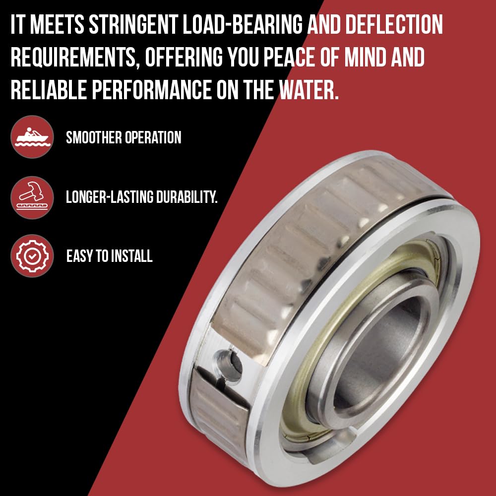 RPS bearing beside a ruler to show size and help confirm fit for buyers