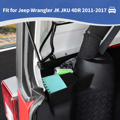 RT-TCZ side tray holding bottle keys and sunglasses showing secure storage benefit