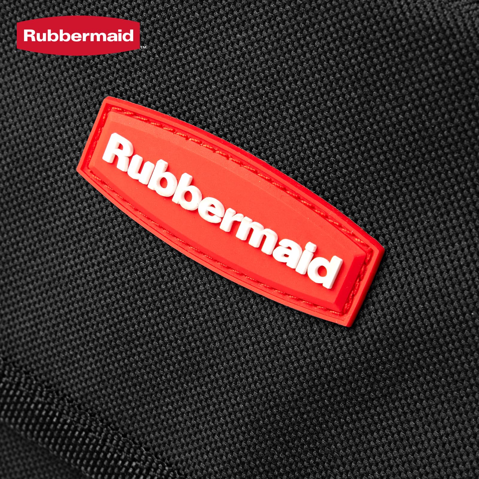 Rubbermaid close-up of mesh pocket showing secure storage for small accessories and quick access