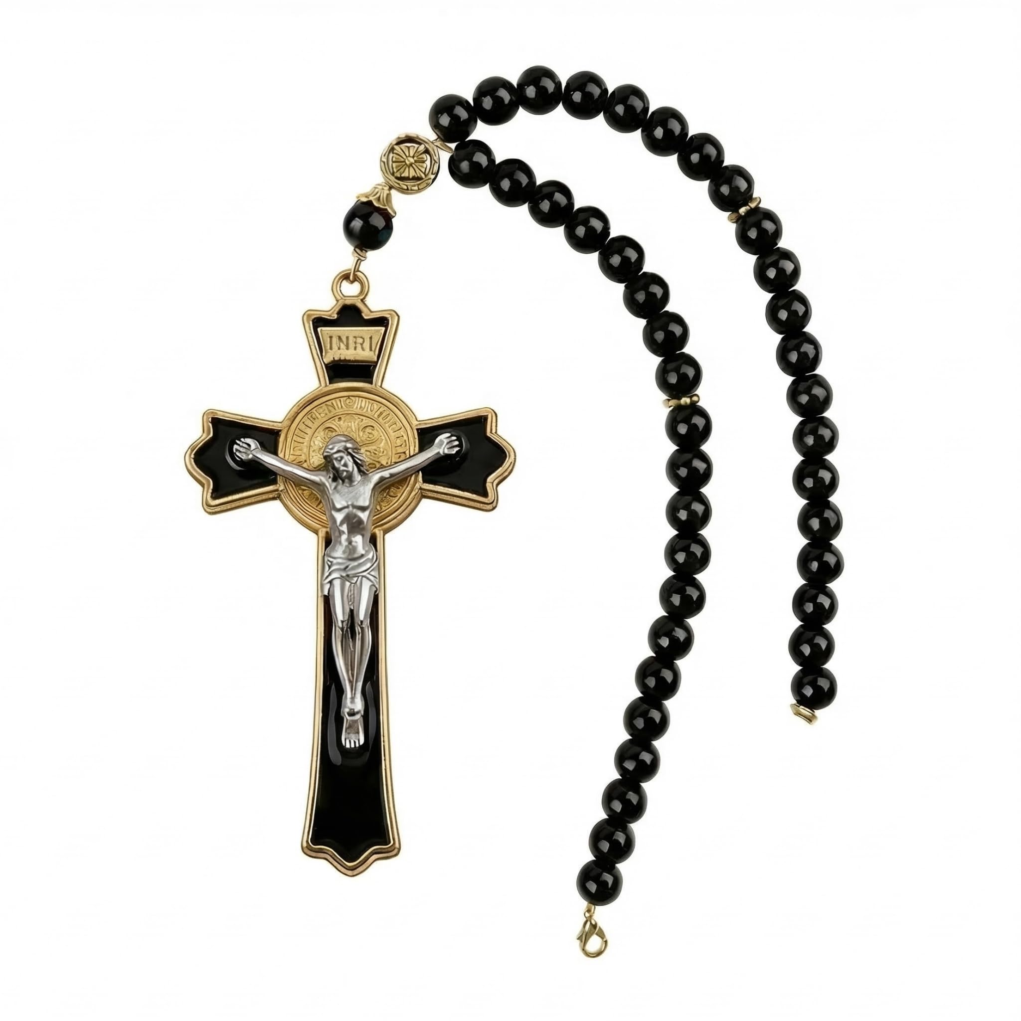 RUDELL close-up of smooth imitation stone beads highlighting durable, uniform appearance