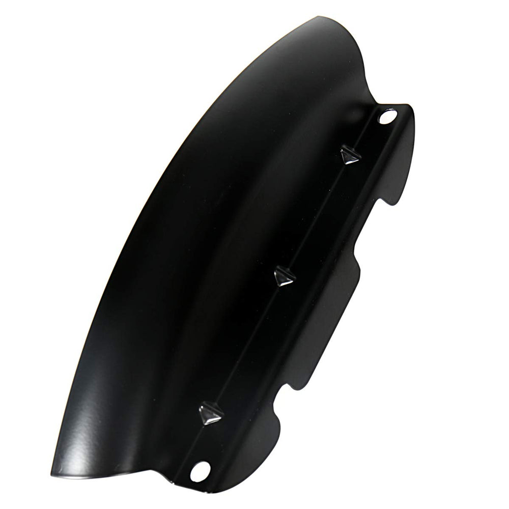 Rudyness wind deflector on touring bike in motion showing stability benefit