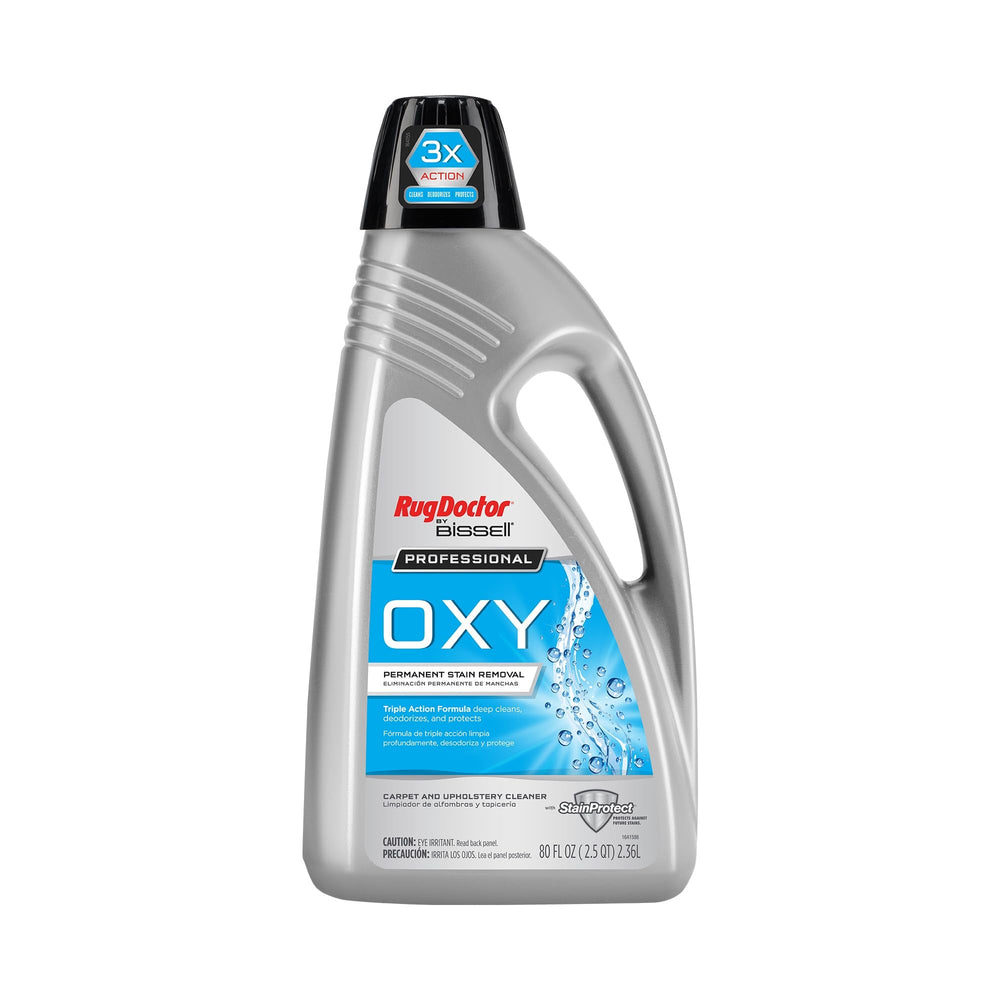 Rug Doctor bottle front view showing product and benefits