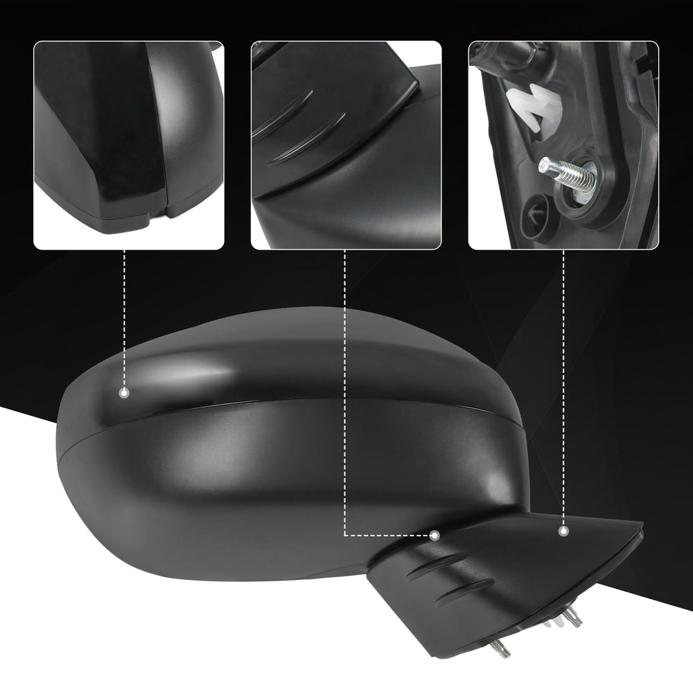 RUIANOMG mirror held in hand showing scale and easy handling benefit