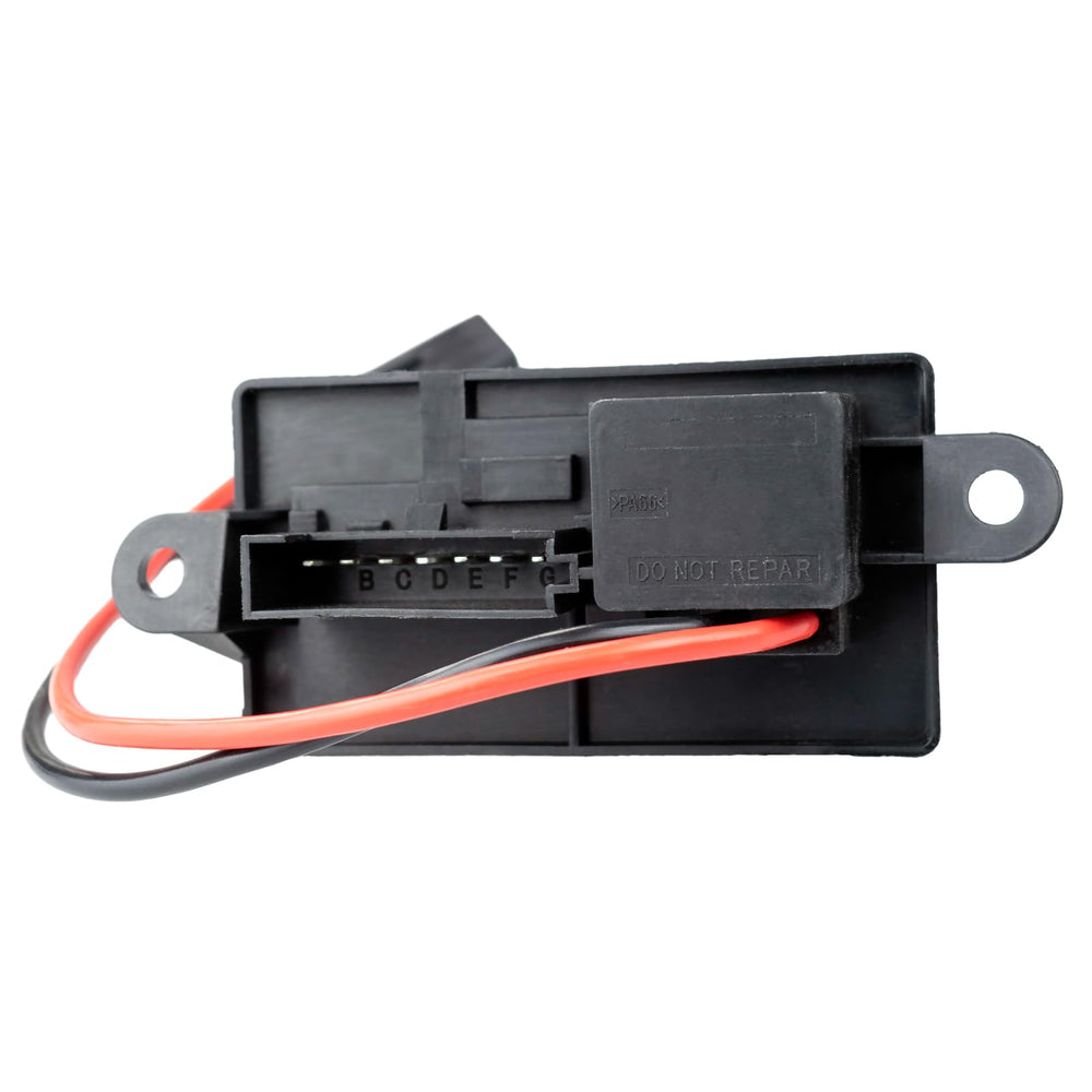 Ruizure blower resistor connector detail showing secure plug for reliable electrical fit