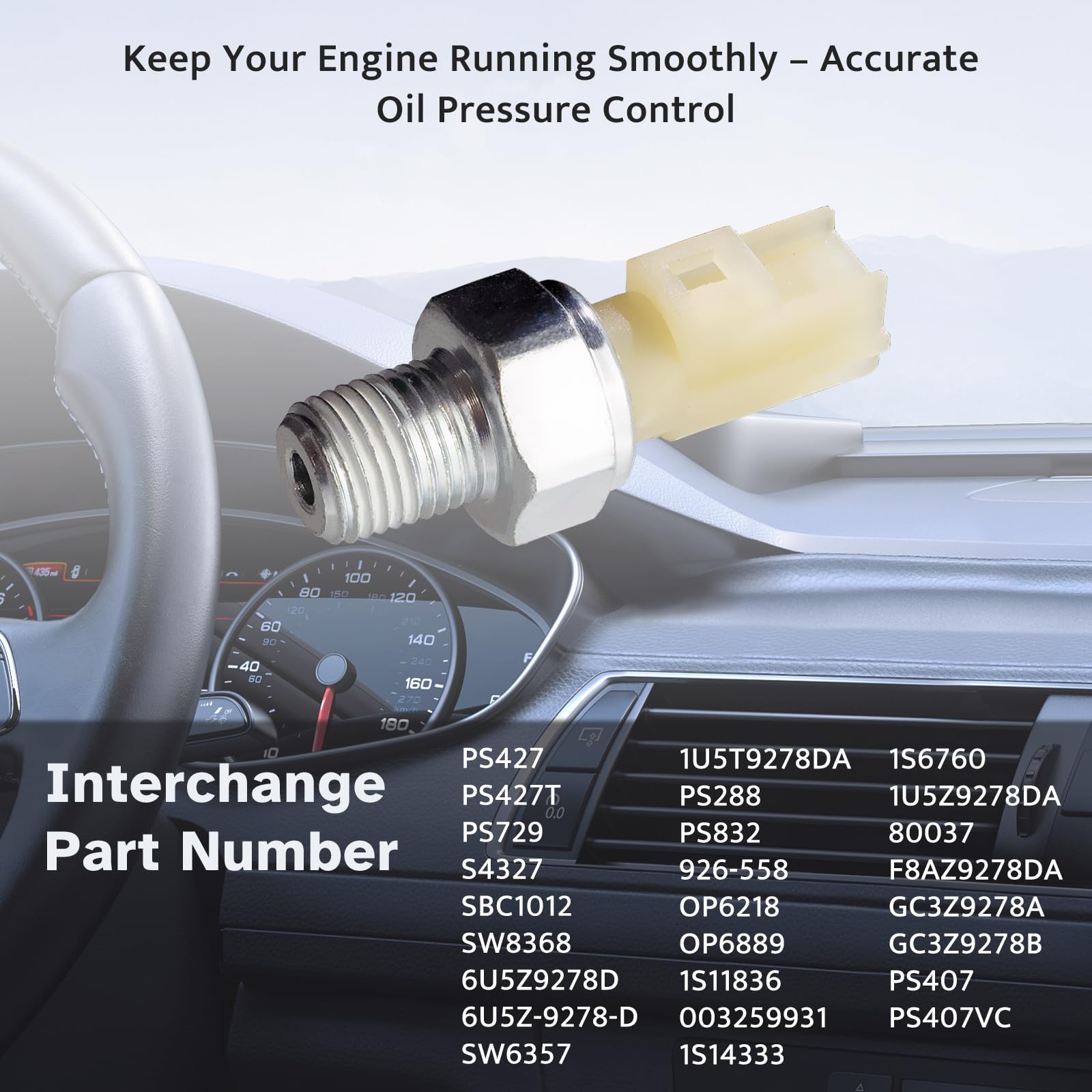 Ruizure sensor installed under hood demonstrating straightforward replacement