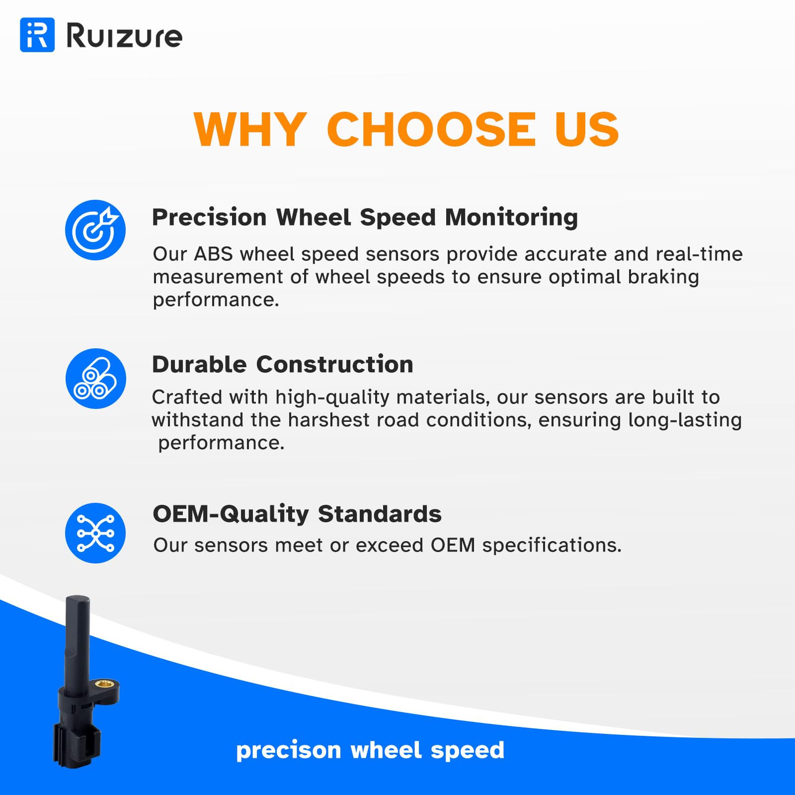 Ruizure sensors packaged pair in box ready for installation convenience