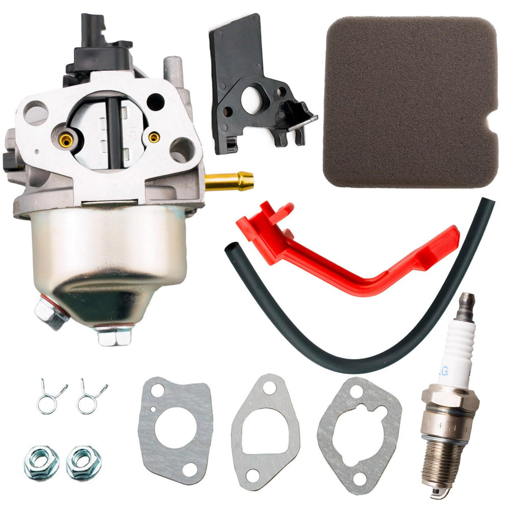 Ruma carburetor front view showing ports and mounting for easy identification