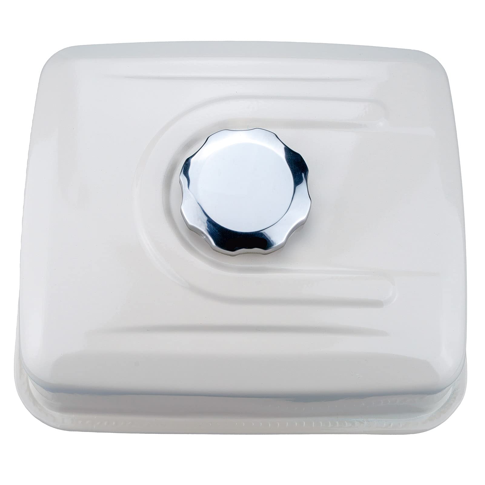Ruma fuel cap and label detail highlighting secure seal and clear markings