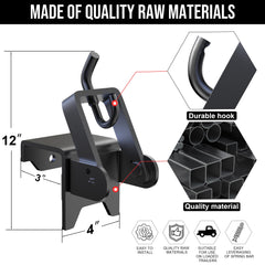 Rumngsuy bracket mounted on trailer frame demonstrating secure connection and stability