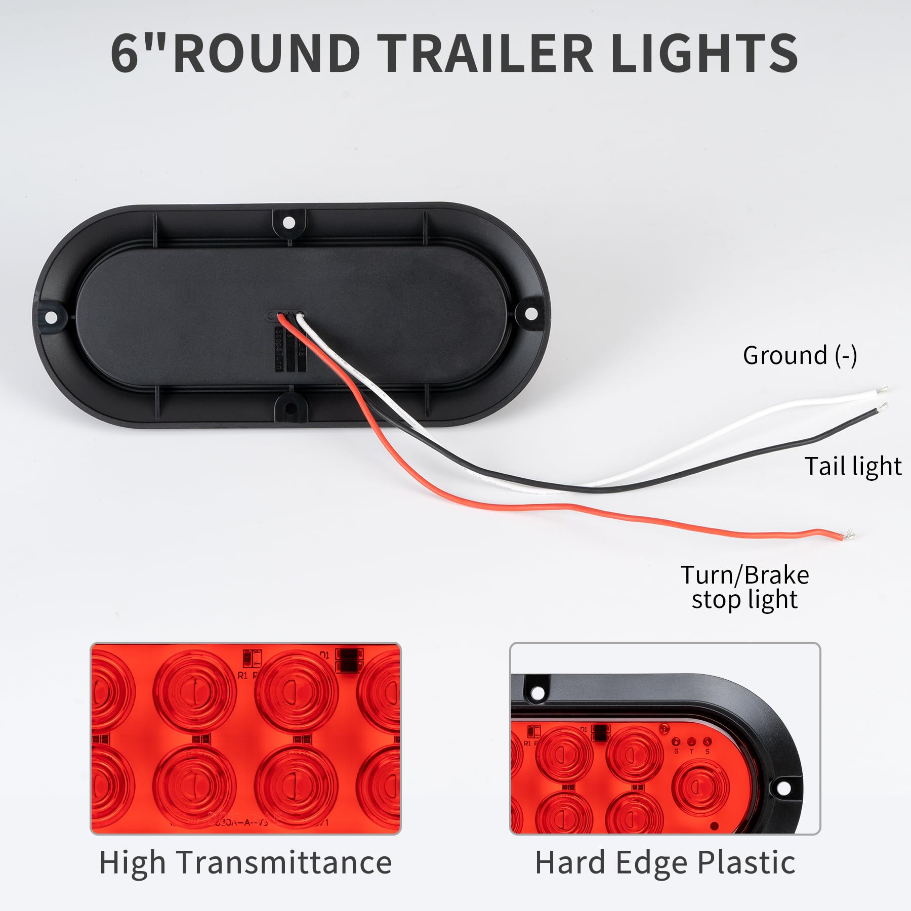 RUNBAITOO mounted on trailer rear showing improved nighttime visibility