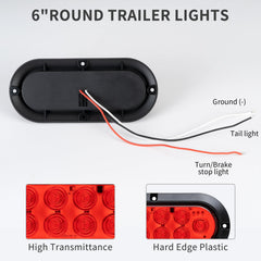 RUNBAITOO mounted on trailer rear showing improved nighttime visibility