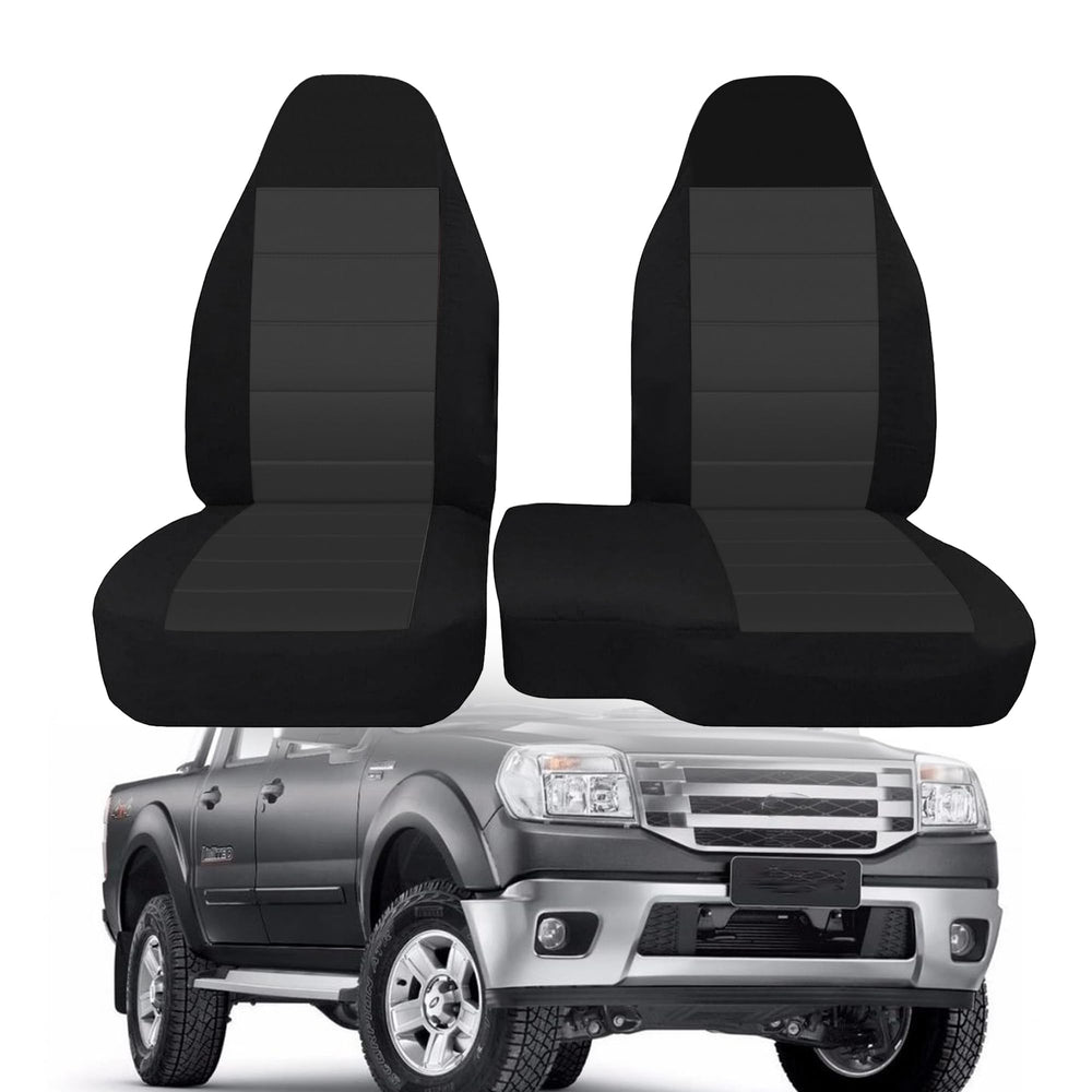 runfider front view installed on Ford Ranger bench showing clean OEM-style look