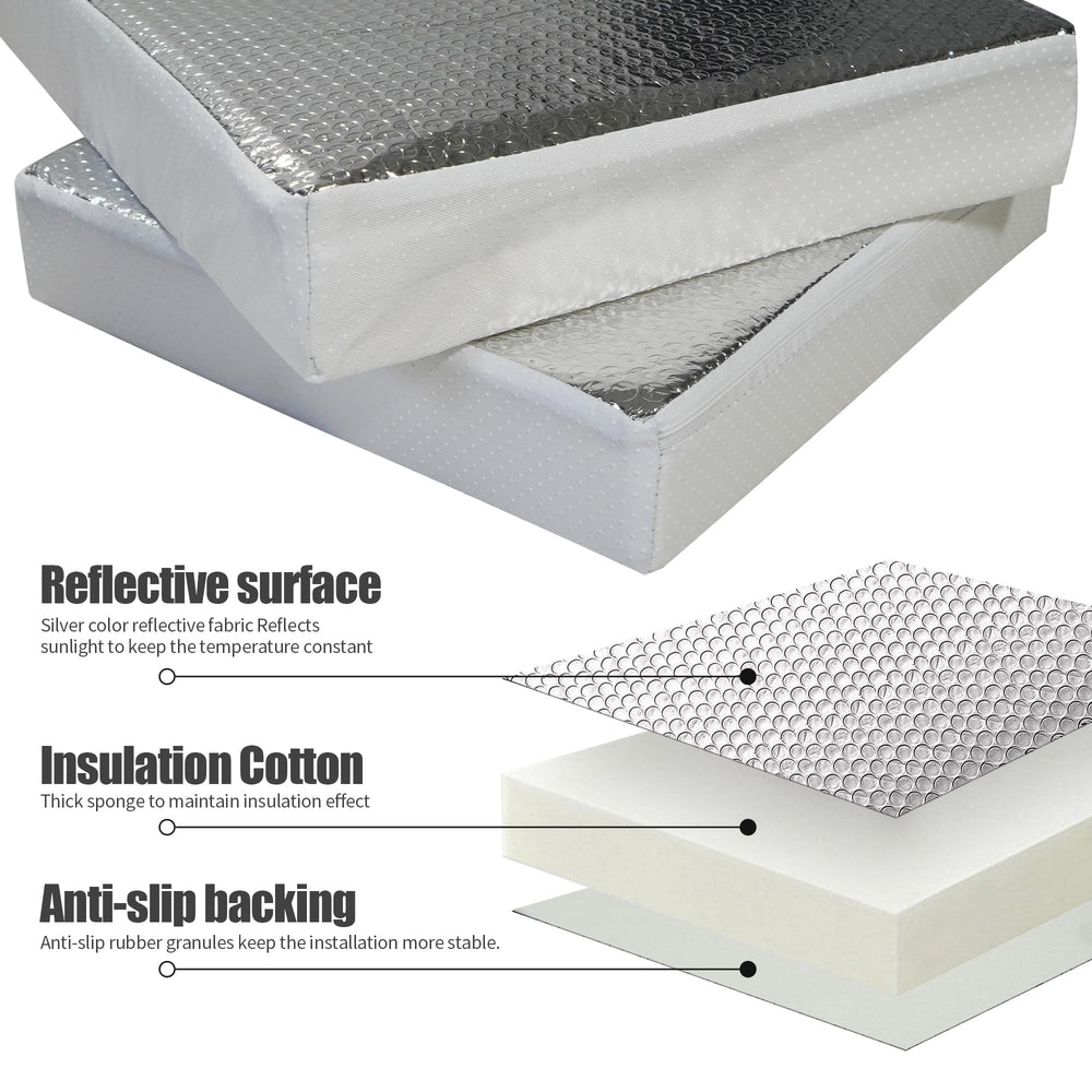 runfider zipper cover detail for easy removal and machine washing