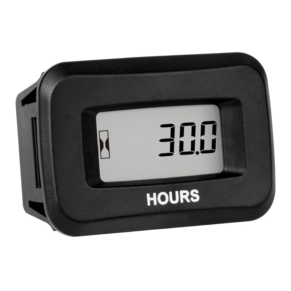 Runleader front panel view shows compact display and easy mounting benefit