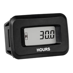 Runleader front panel view shows compact display and easy mounting benefit