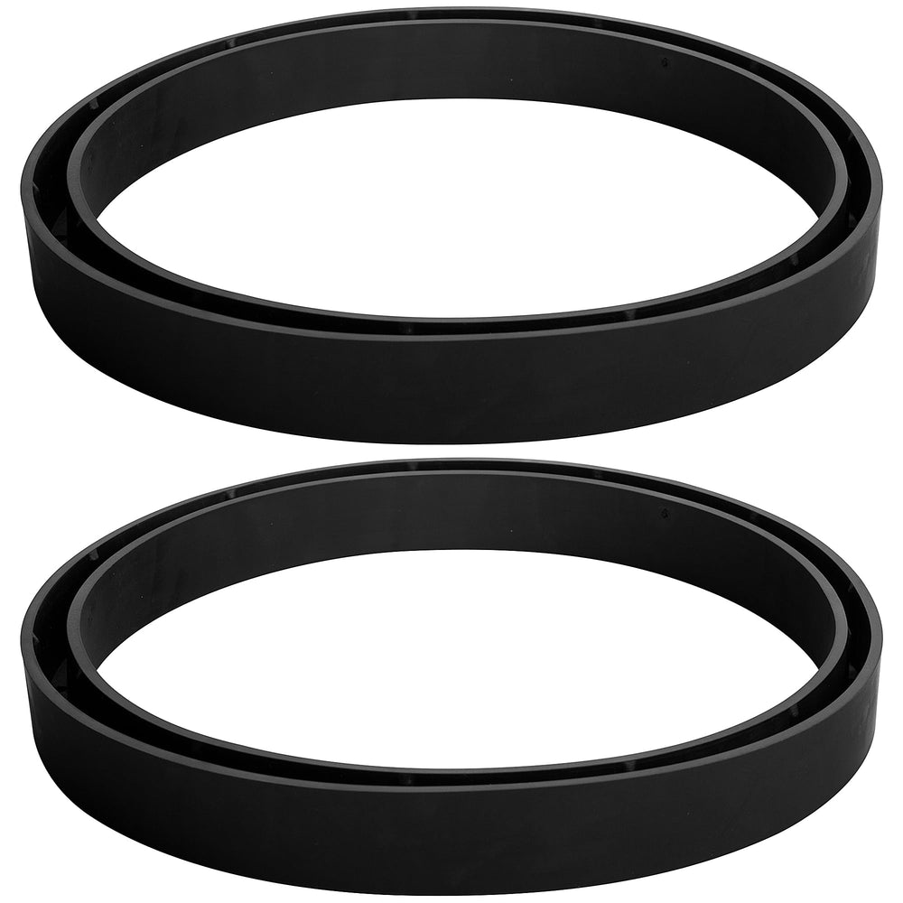 RunNico front view of ring base showing full shape and fit benefits