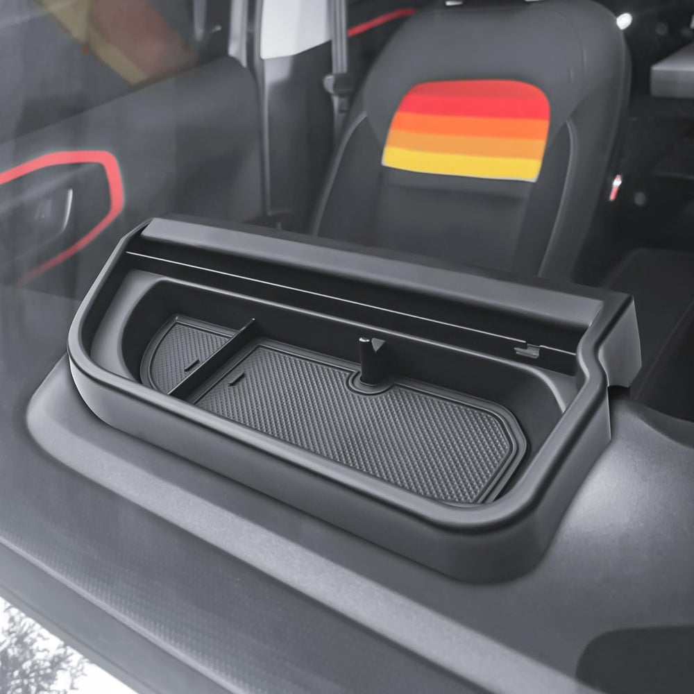 RUNROAD side profile displaying snug OEM fit on Bronco Sport dash