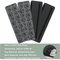RUNROLE detail of TPR backing demonstrating waterproof, slip-resistant contact