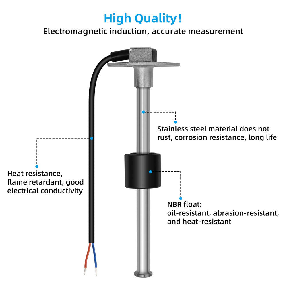 RUPSE stainless steel probe detail highlighting corrosion resistance and longevity
