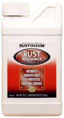 Rust-Oleum front label on 8 oz can showing product and benefits