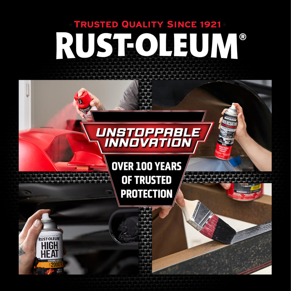 Rust-Oleum product label and directions showing usage clarity and safety