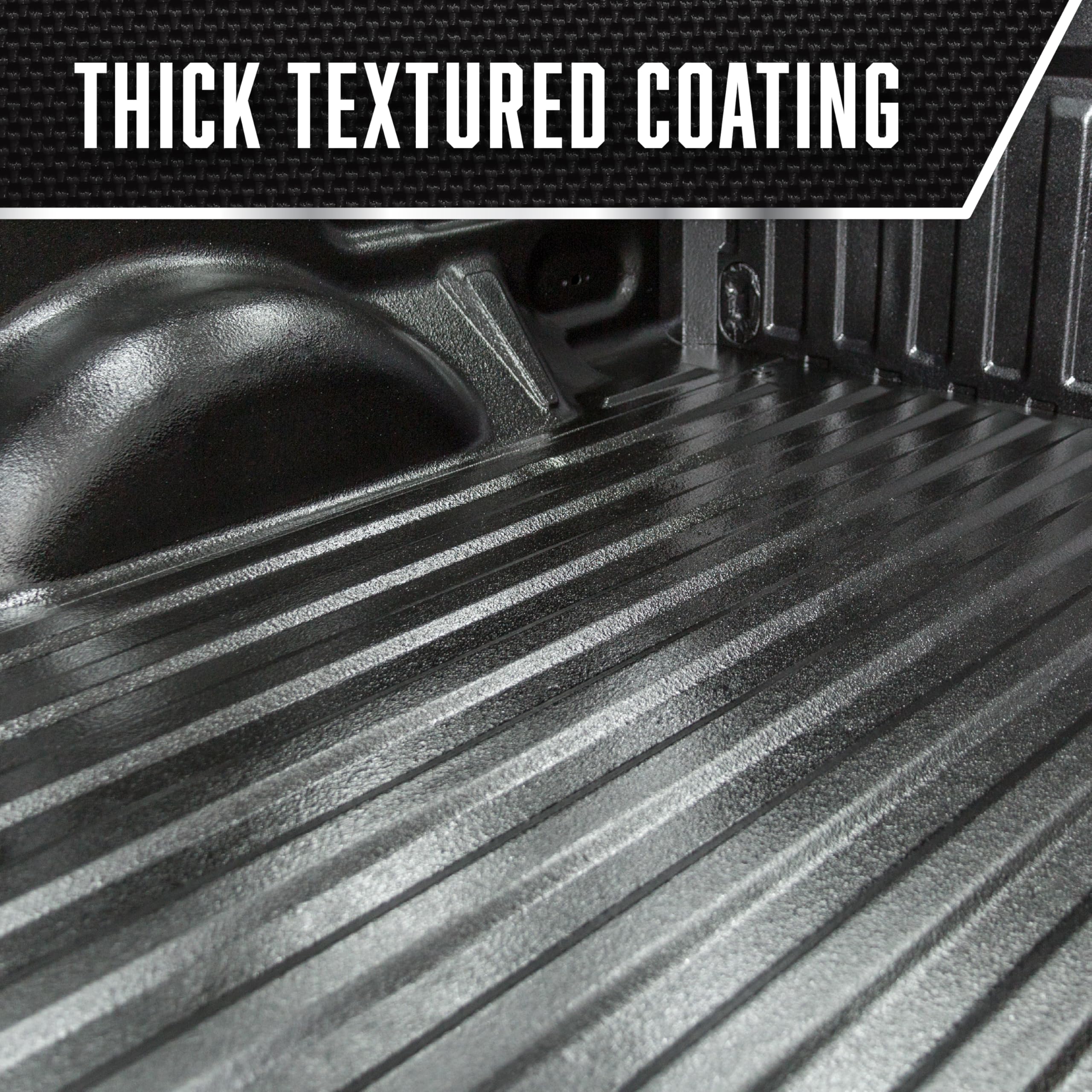 Rust-Oleum being rolled onto bedrail for even textured coverage