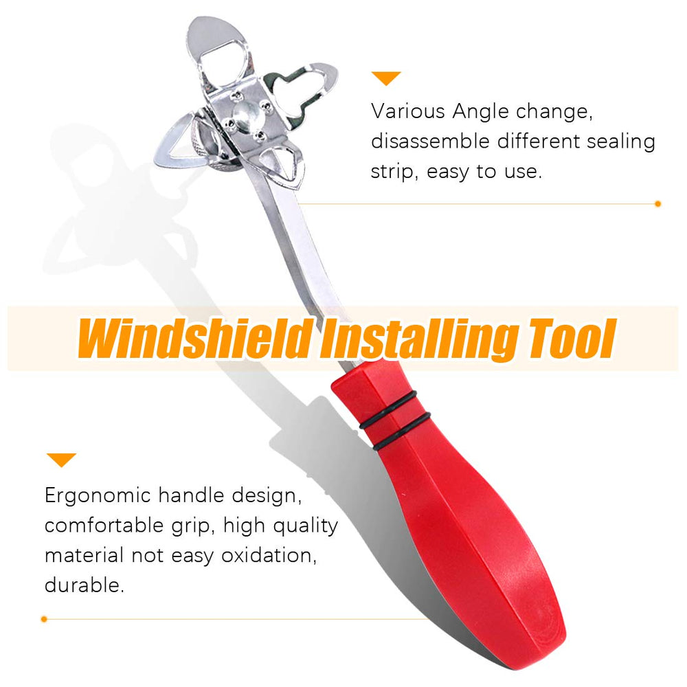 Rustark offset tool detail showing adjustable head for fitting various lock strips