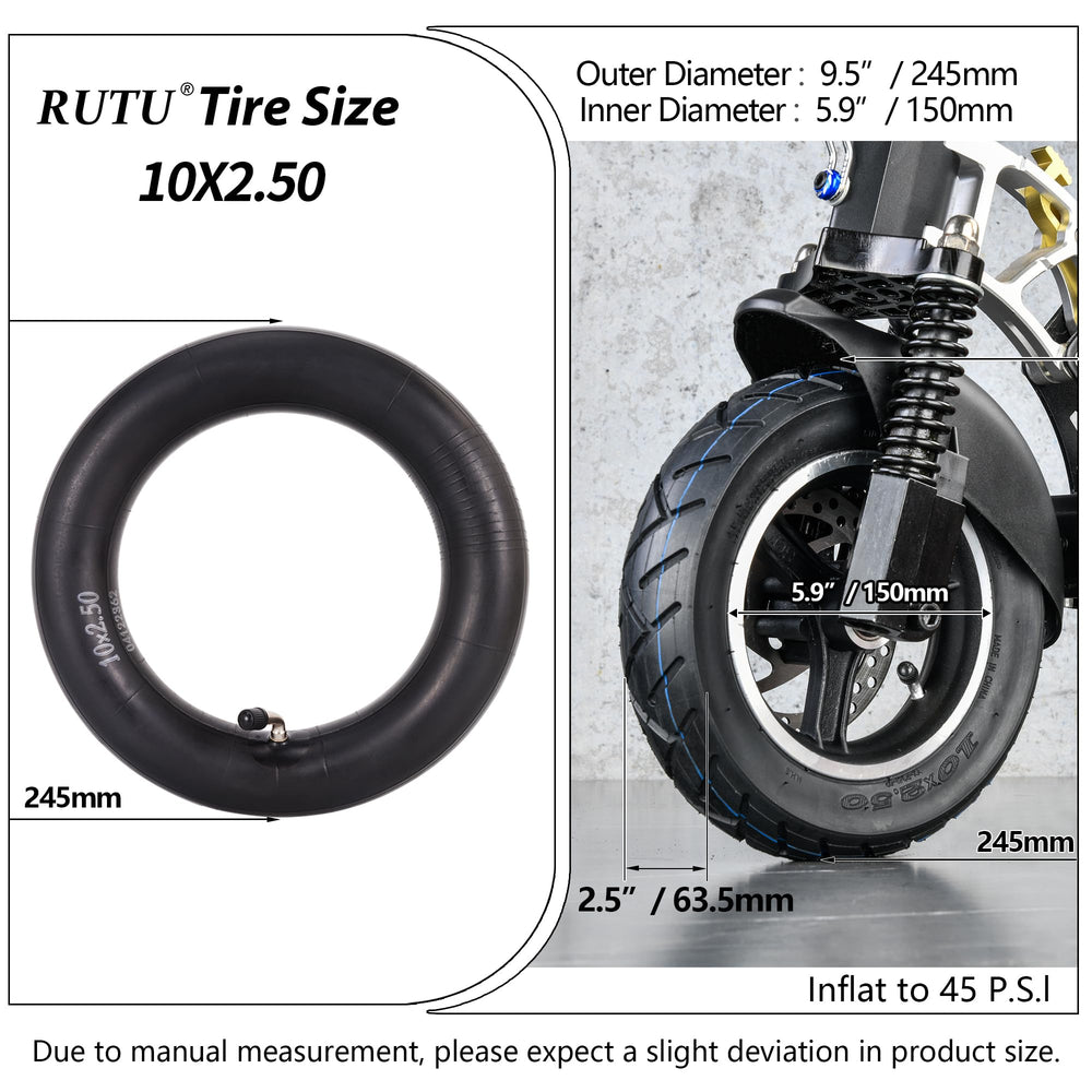 RUTU close-up of tread pattern showing improved grip and water drainage