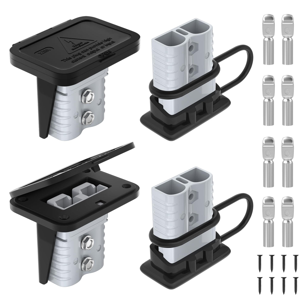 RVBOATPAT front flush mount plate showing neat panel installation and easy access