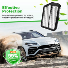 RVgolf cabin filter fiber media detail reducing HVAC noise and filtering particles