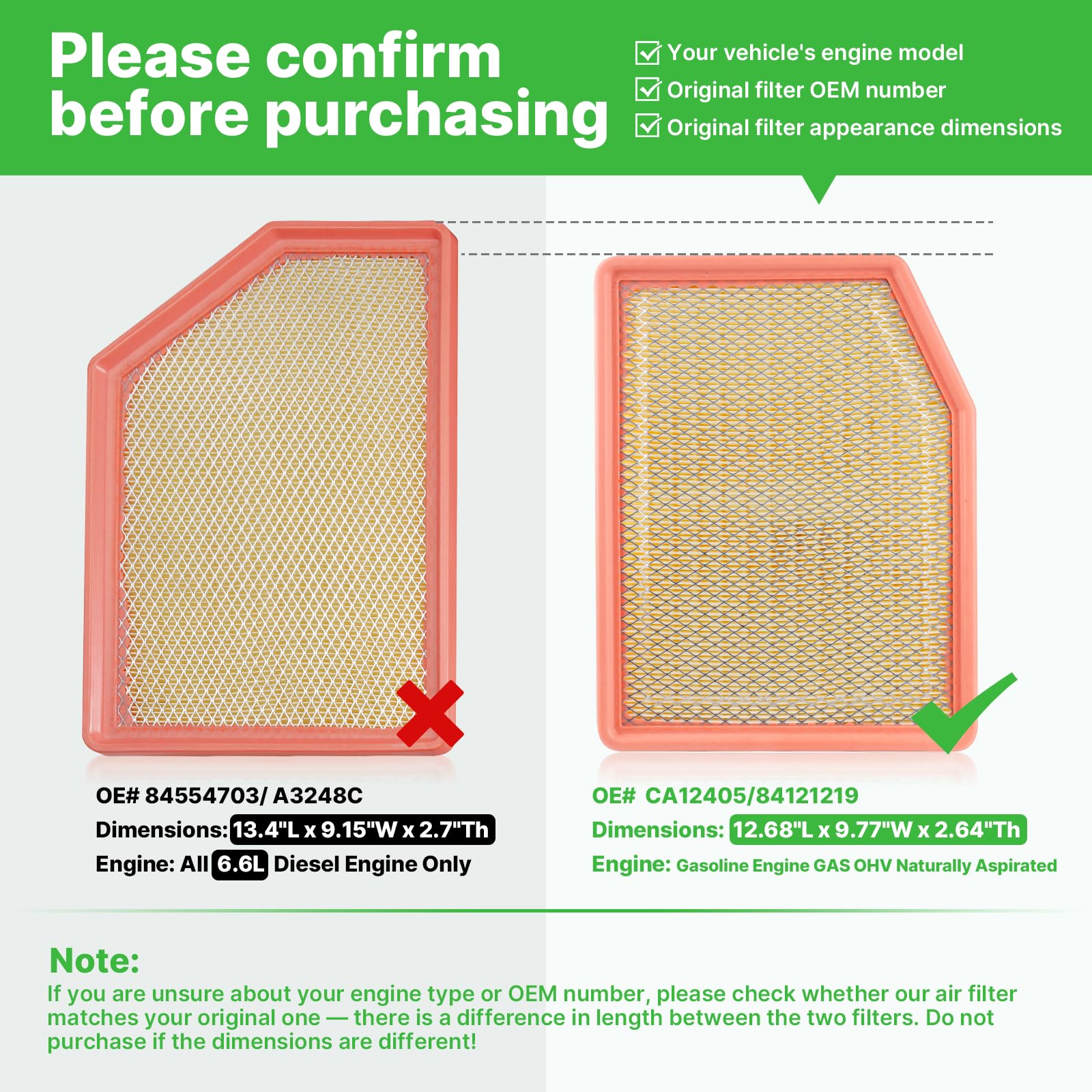 RVgolf engine filter fiber detail highlighting fine-particle filtration