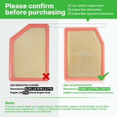 RVgolf engine filter fiber detail highlighting fine-particle filtration