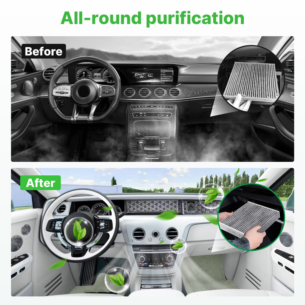 RVgolf engine filter installed in engine bay ensuring proper airflow and fit