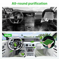 RVgolf installed engine filter in engine bay demonstrating easy replacement