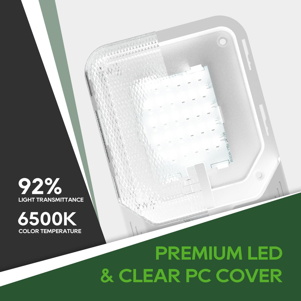 RVGUARD aluminum backplate detail showing heat dissipation and durability benefit