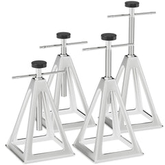 RVGUARD front view of four jacks showing compact kit and portability benefit