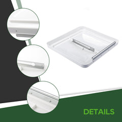 RVGUARD surface texture showing UV-resistant polypropylene for long life