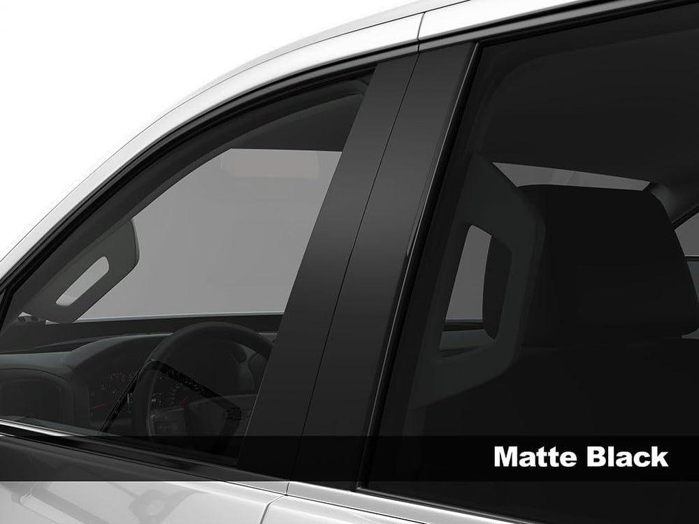 Rvinyl lifestyle shot of Jeep Cherokee outdoors displaying durable matte black trim