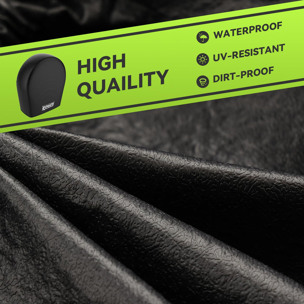 RVMATE adjustable buckle strap detail providing secure fit benefit