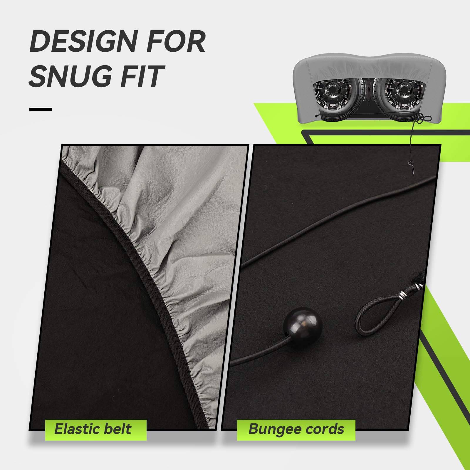 RVMATE bungee cord fastening detail ensuring secure attachment