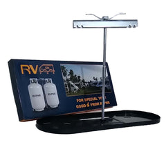 RVPNR close-up of bottom tray highlighting corrosion-resistant finish and drainage