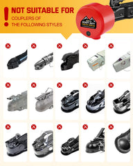 RVshark key cylinder with dust cover protecting lock from weather