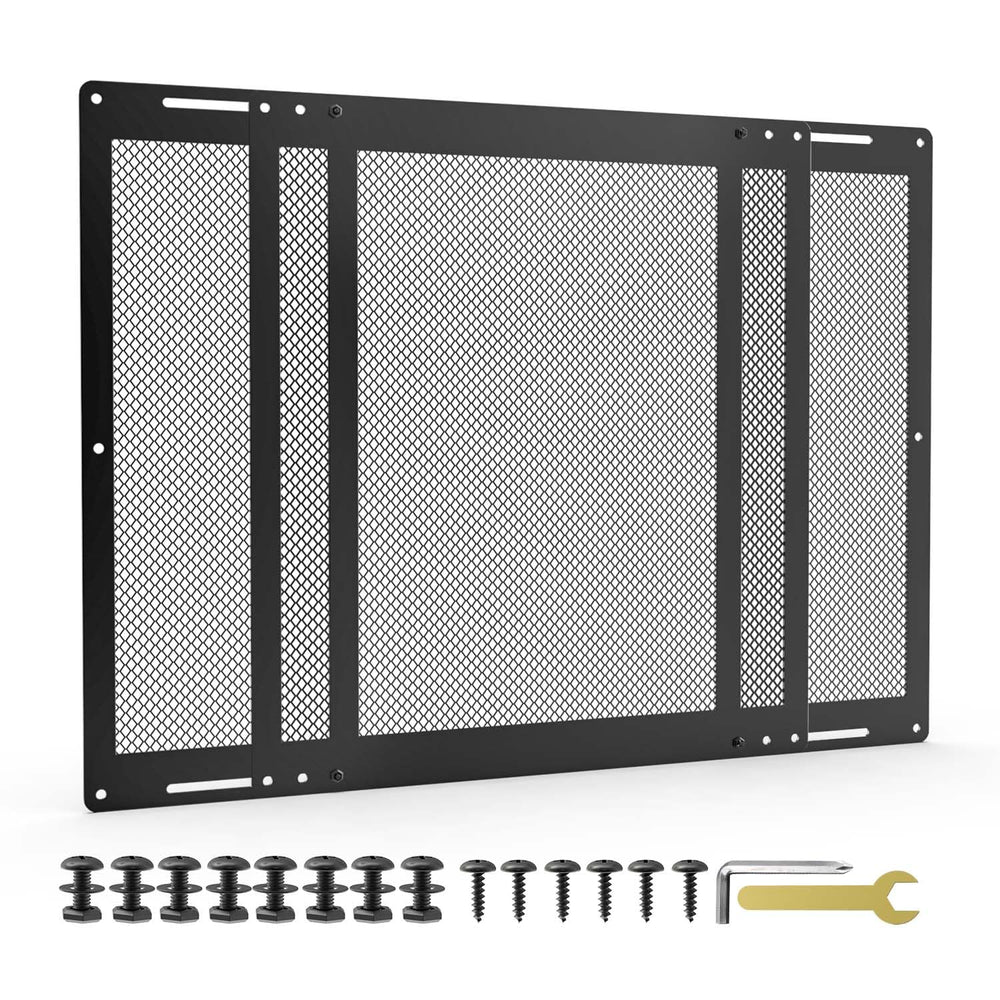 RVSNAIL front view protector grille showing clean stealthy protection