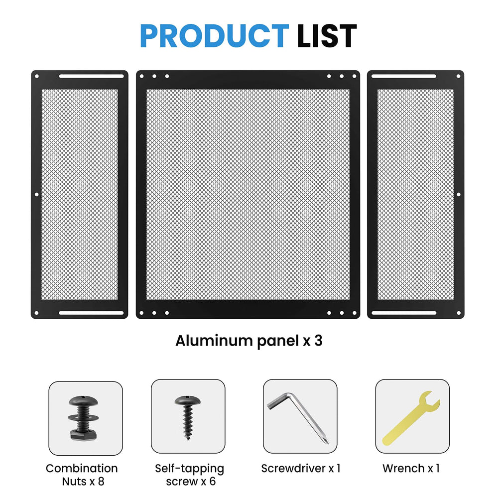 RVSNAIL hardware and tools included ready for quick easy installation
