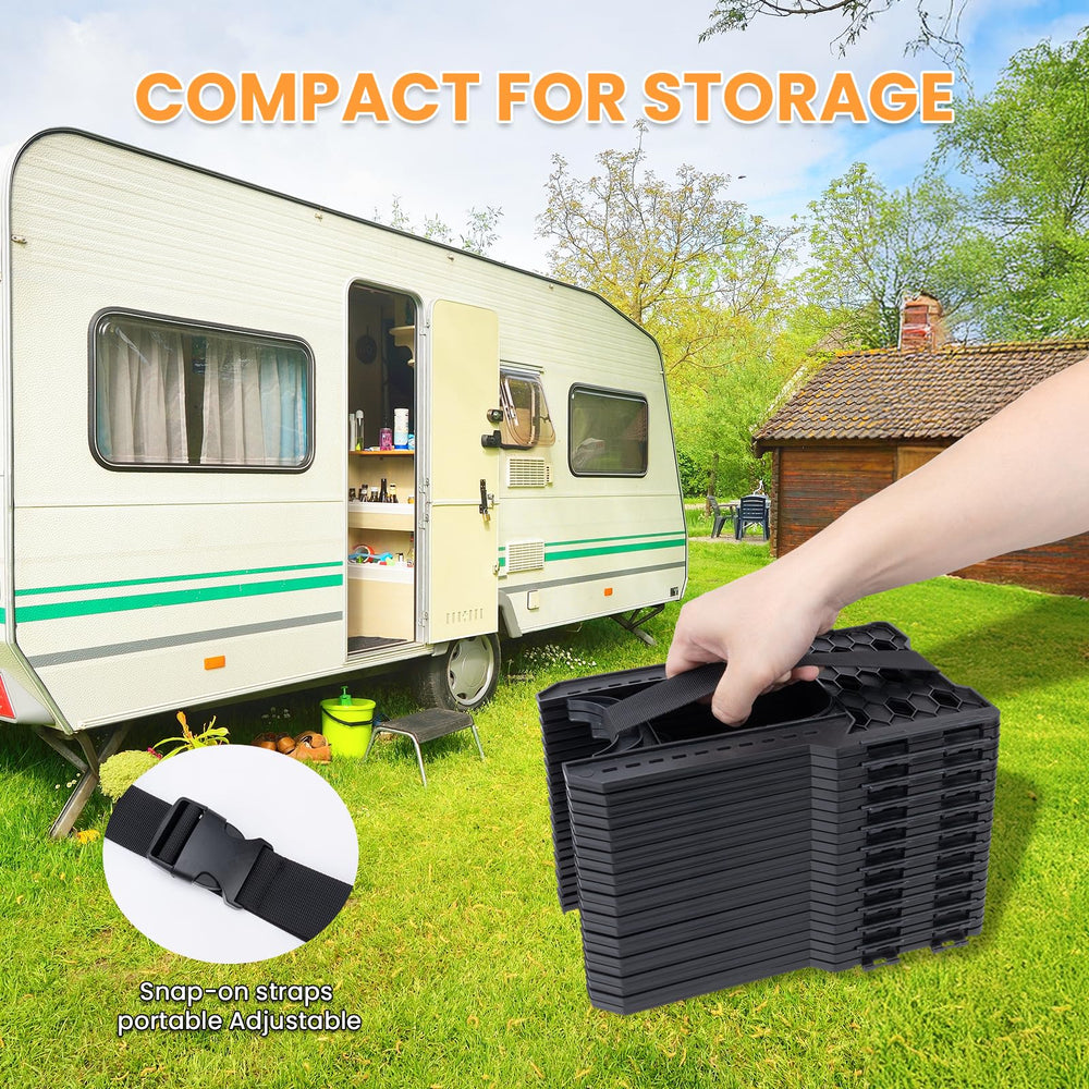 RVSNAIL support installed at campsite enabling cleaner, faster dumping