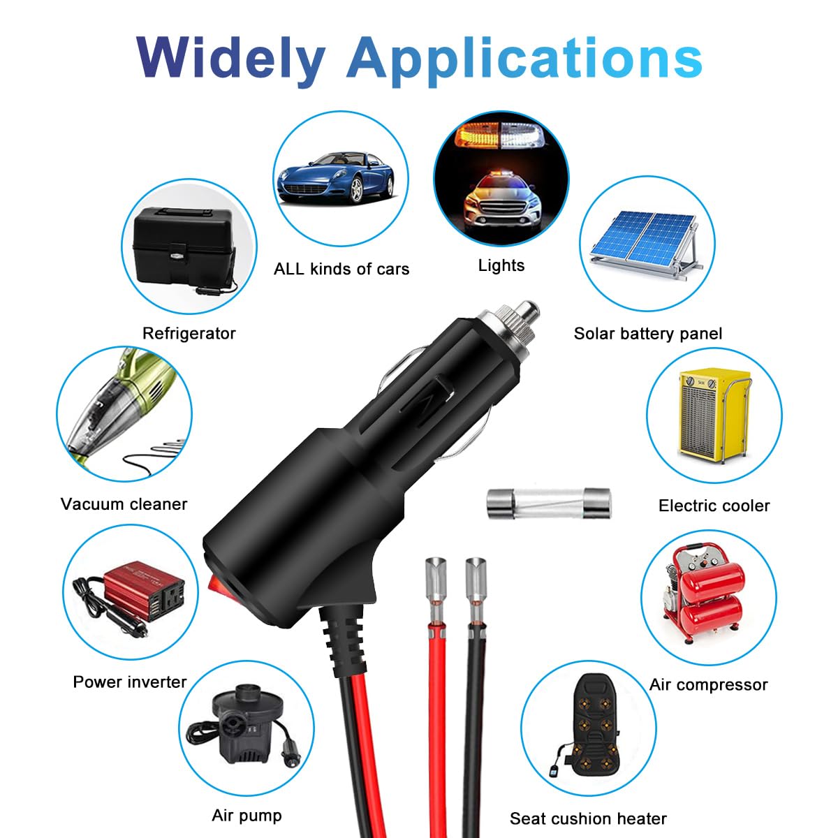RWUJILONG hand holding plug demonstrating size and comfortable handling