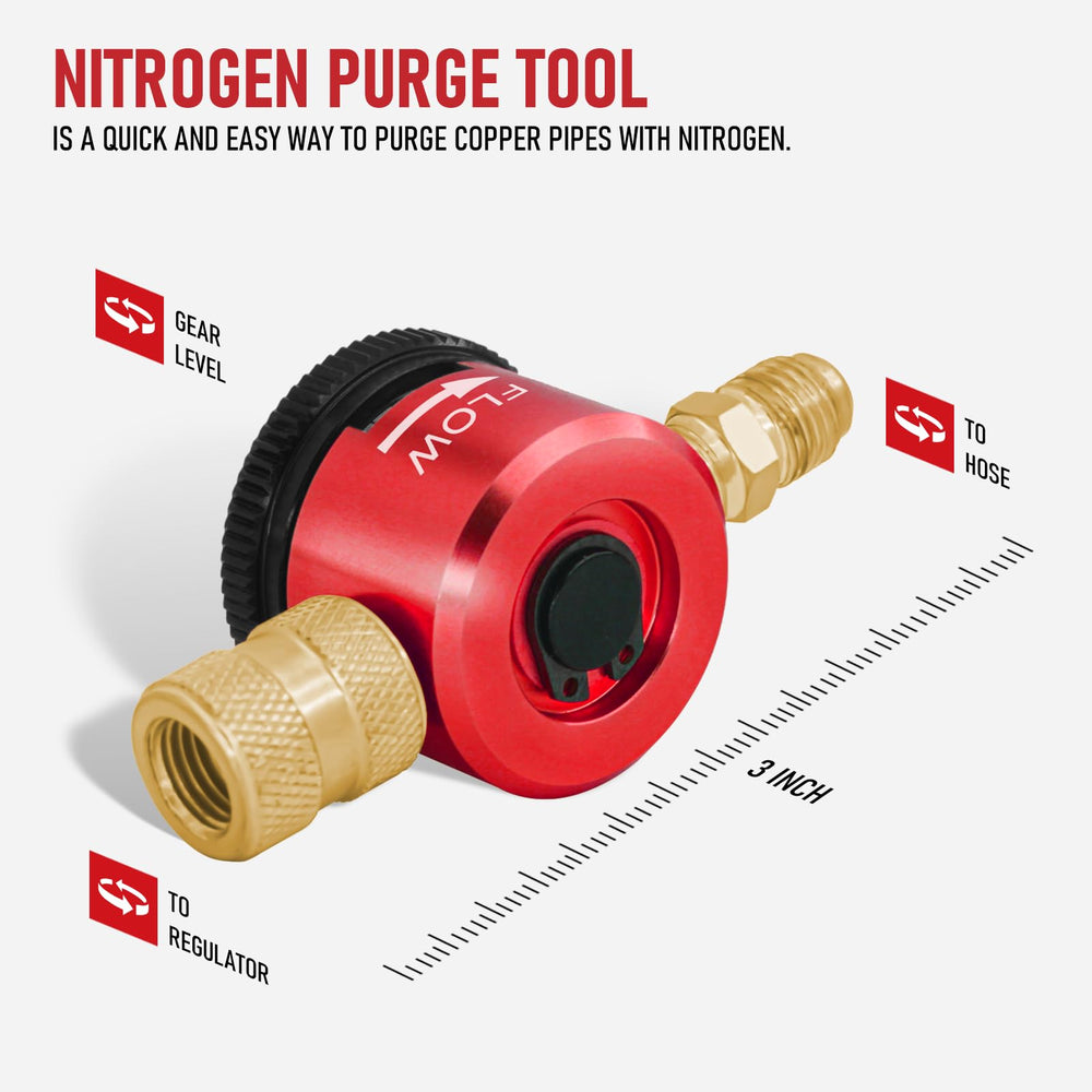 RX WELD valve close-up showing durable control and precise adjustment