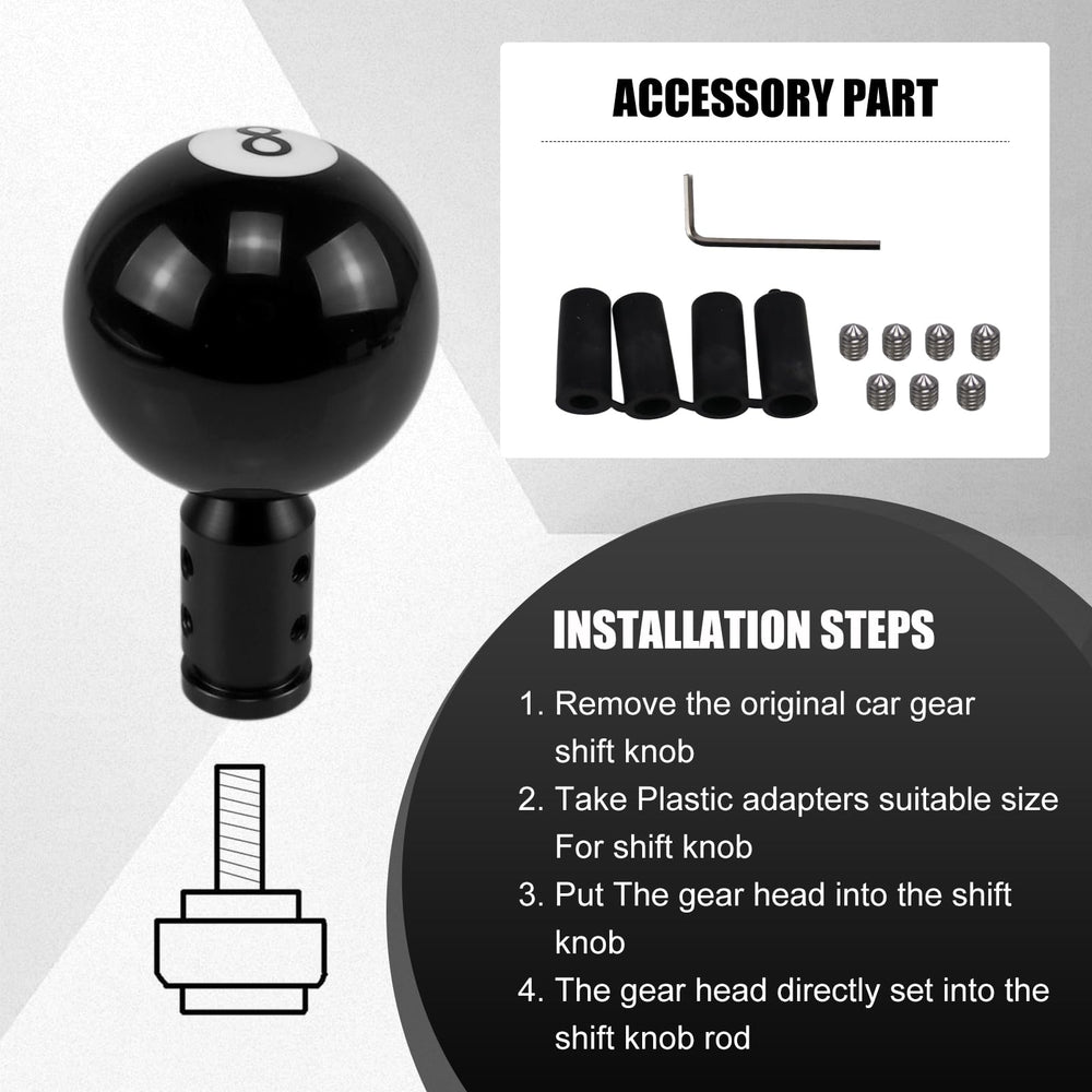 RYANSTAR adapter and included hardware laid out demonstrating easy installation advantage